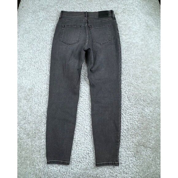 Everlane High Rise Skinny Ankle Jean Washed Out Black - Picture 4 of 12